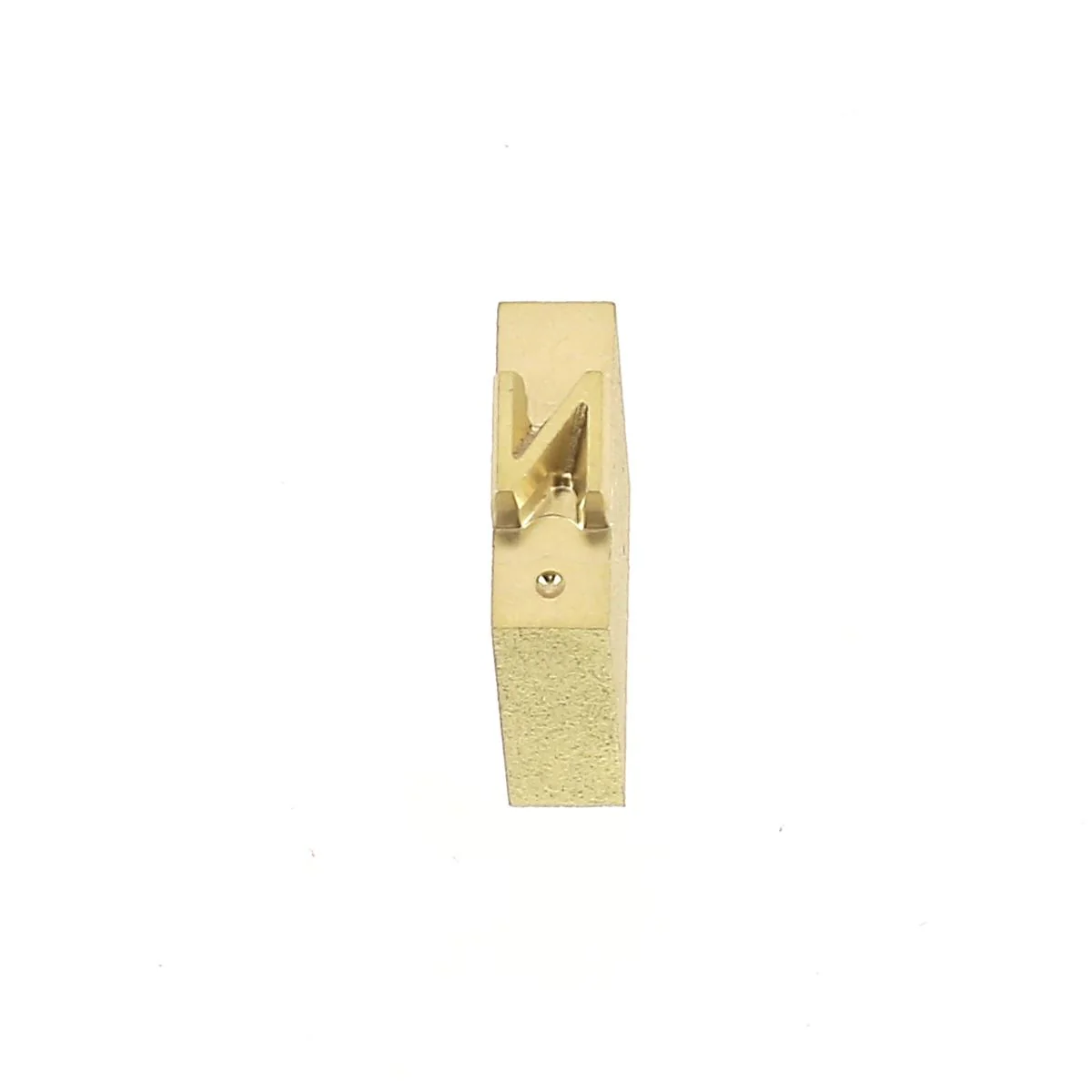 Lettre majuscule en laiton Arial taille 4mm - Deco Cuir - Image 16