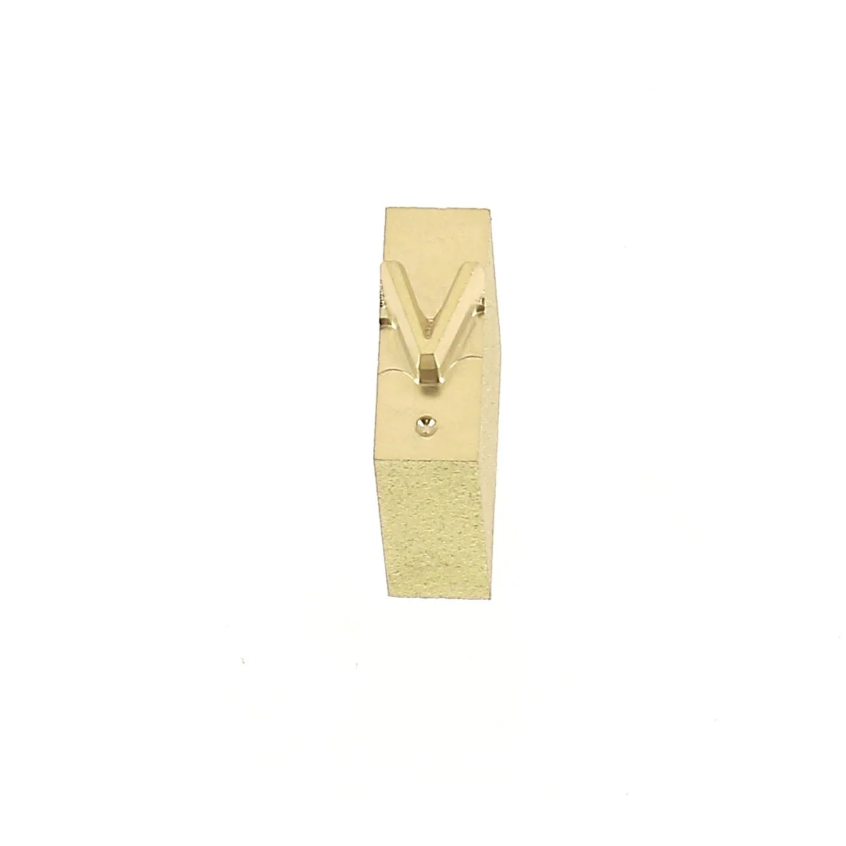 Lettre majuscule en laiton Arial taille 4mm - Deco Cuir - Image 24