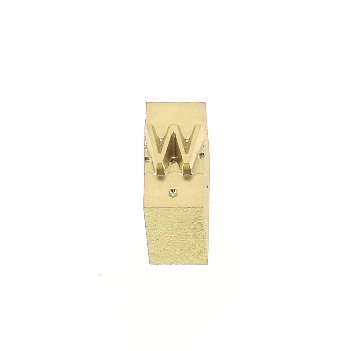 Lettre majuscule en laiton Arial taille 4mm - Deco Cuir - Image 25