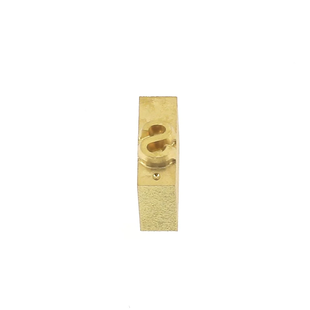 Lettre minuscule en laiton Arial taille 6mm - Deco Cuir - Image 23