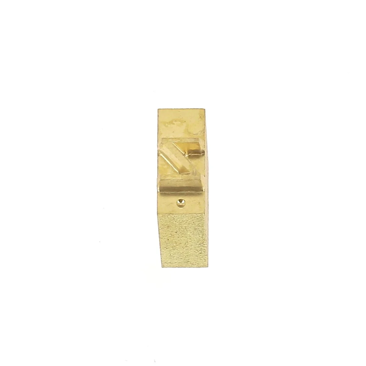 Lettre minuscule en laiton Arial taille 6mm - Deco Cuir - Image 30