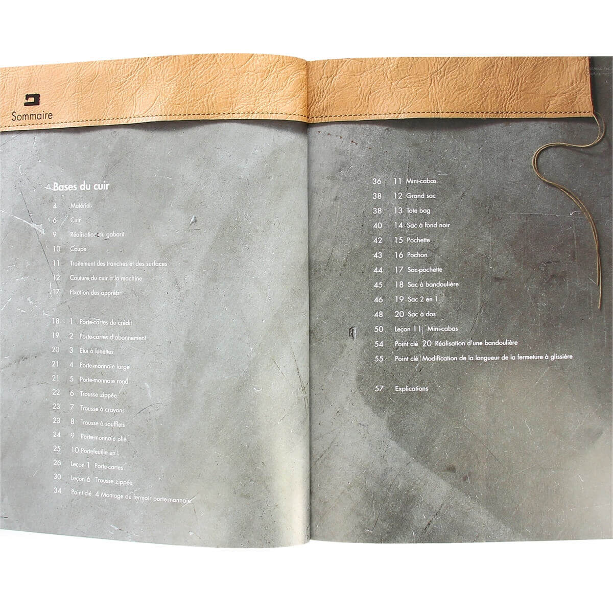 Livre "Accessoires & sacs en cuir" - Bag Artist School Repre - Image 3