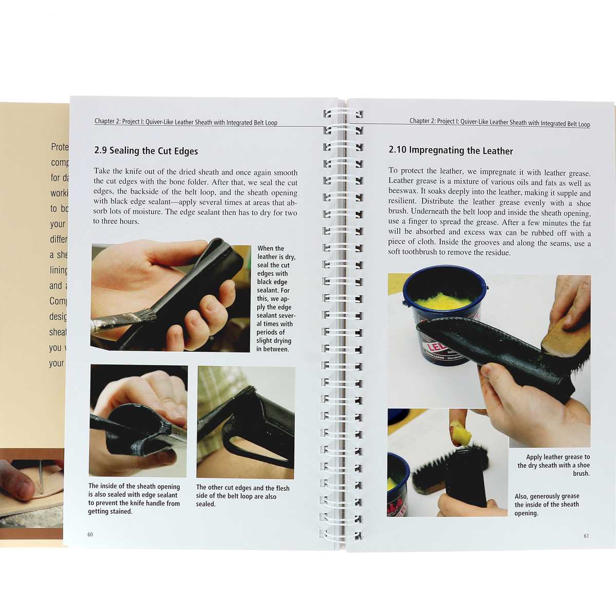 Livre "MAKING LEATHER KNIFE SHEATHS" - Créer vos étuis à couteaux en cuir - Volume 1 - Image 3