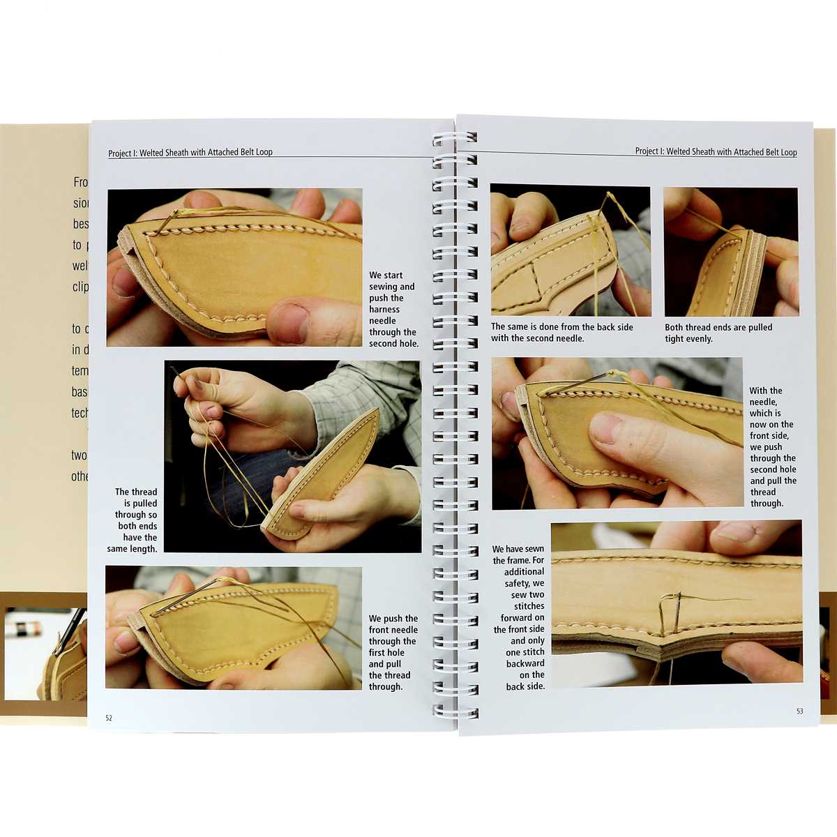 Livre "MAKING LEATHER KNIFE SHEATHS" - Créer vos étuis à couteaux en cuir - Volume 2 - Image 3