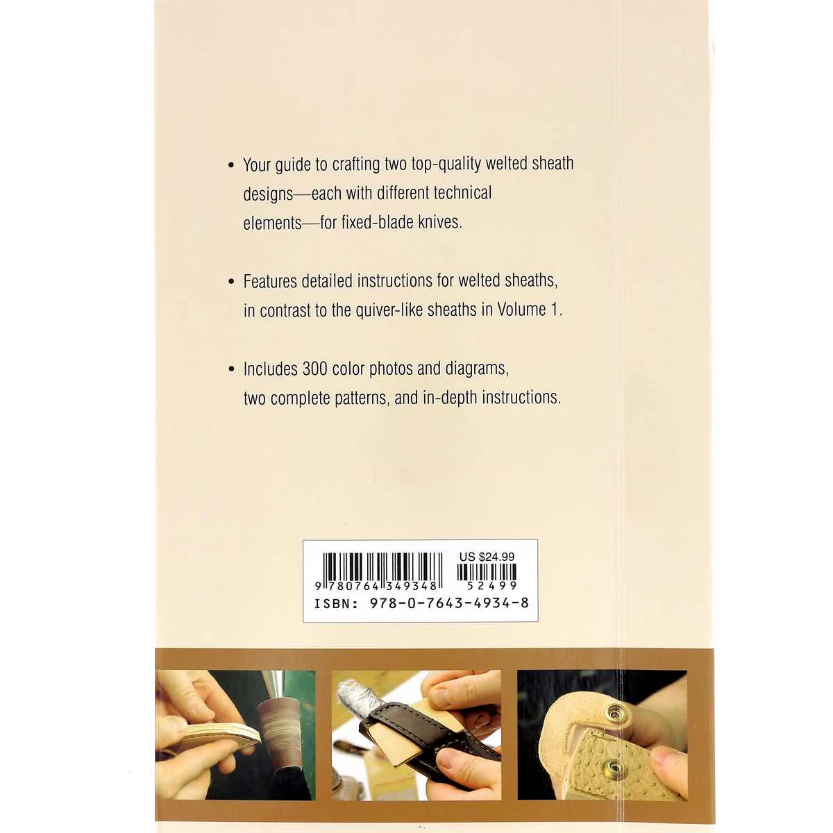 Livre "MAKING LEATHER KNIFE SHEATHS" - Créer vos étuis à couteaux en cuir - Volume 2 - Image 4