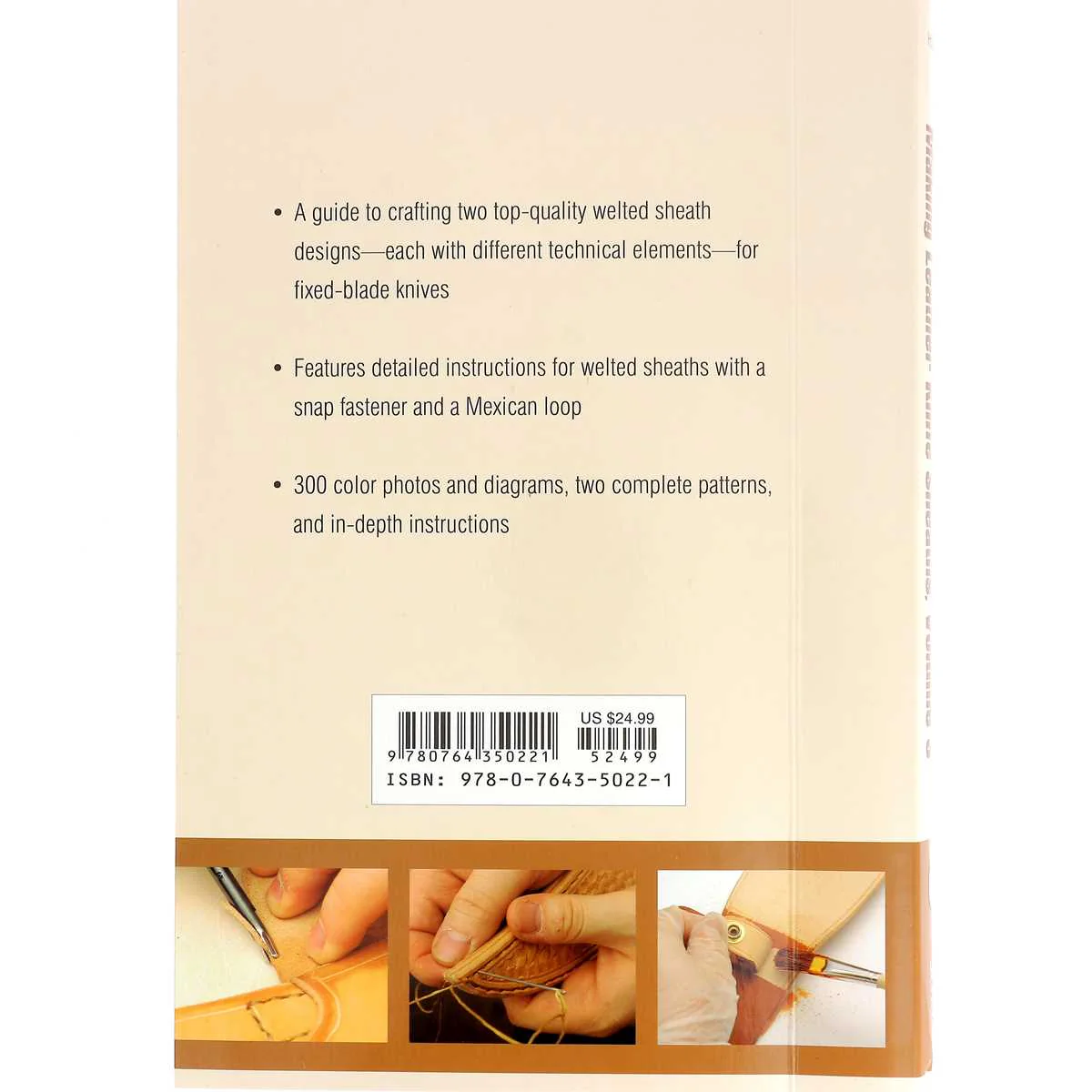 Livre "MAKING LEATHER KNIFE SHEATHS" - Créer vos étuis à couteaux en cuir - Volume 3 - Image 4