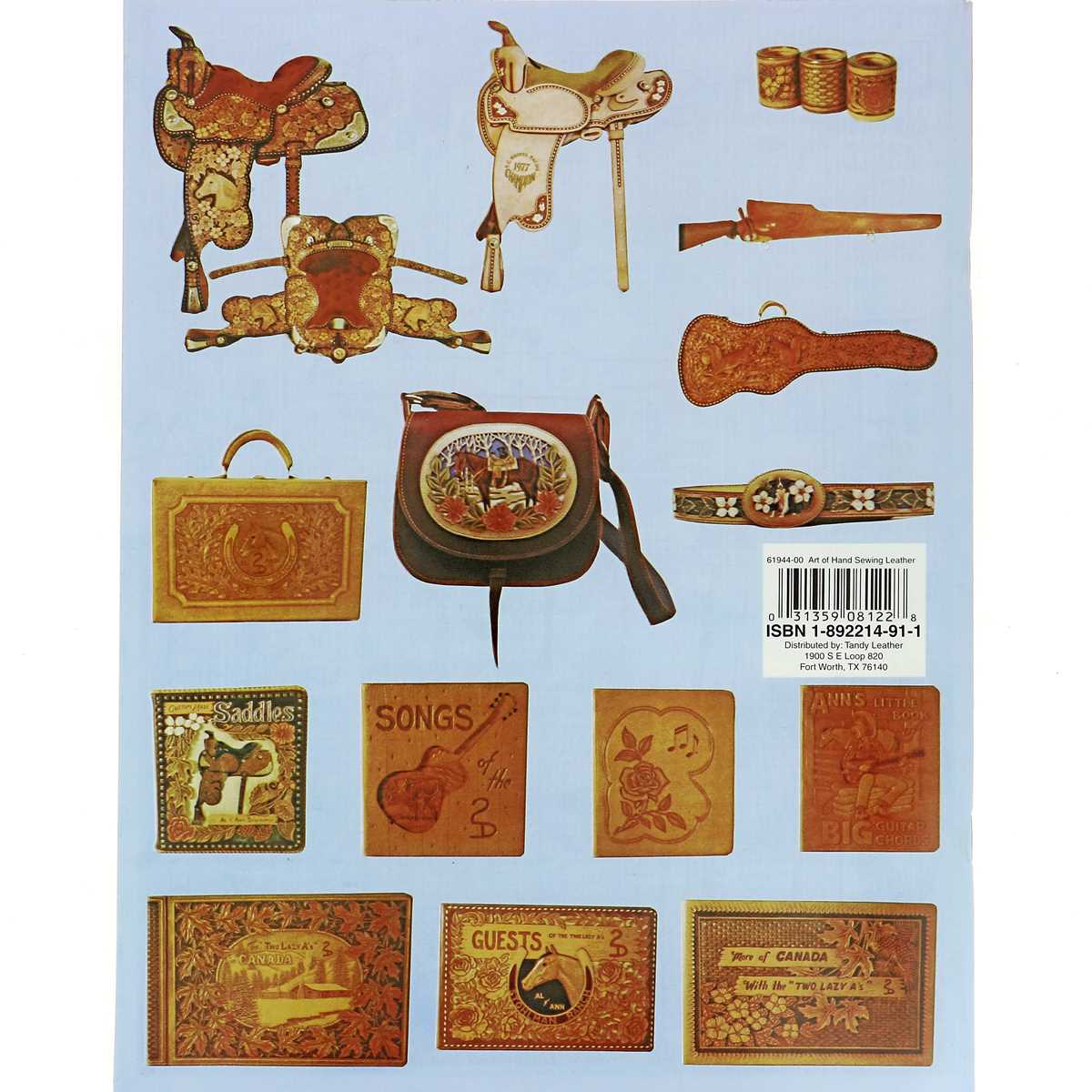 Livre "THE ART OF HAND SEWING LEATHER" - La couture du cuir à la main - Image 4
