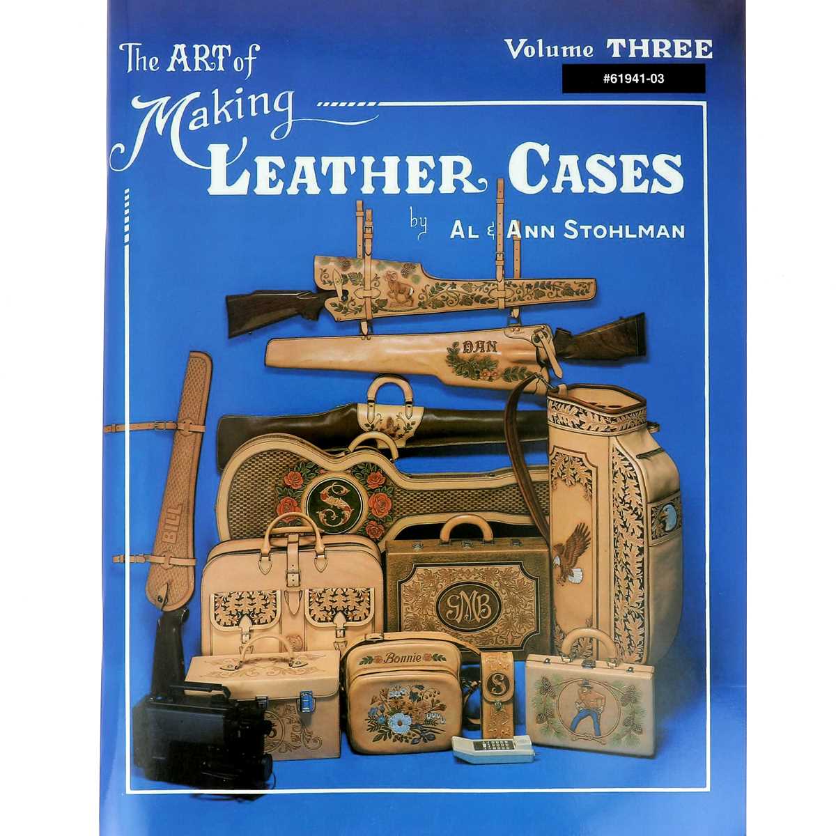 Livre "THE ART OF MAKING LEATHER CASES" - L'art de créer des étuis en cuir - Volume 3