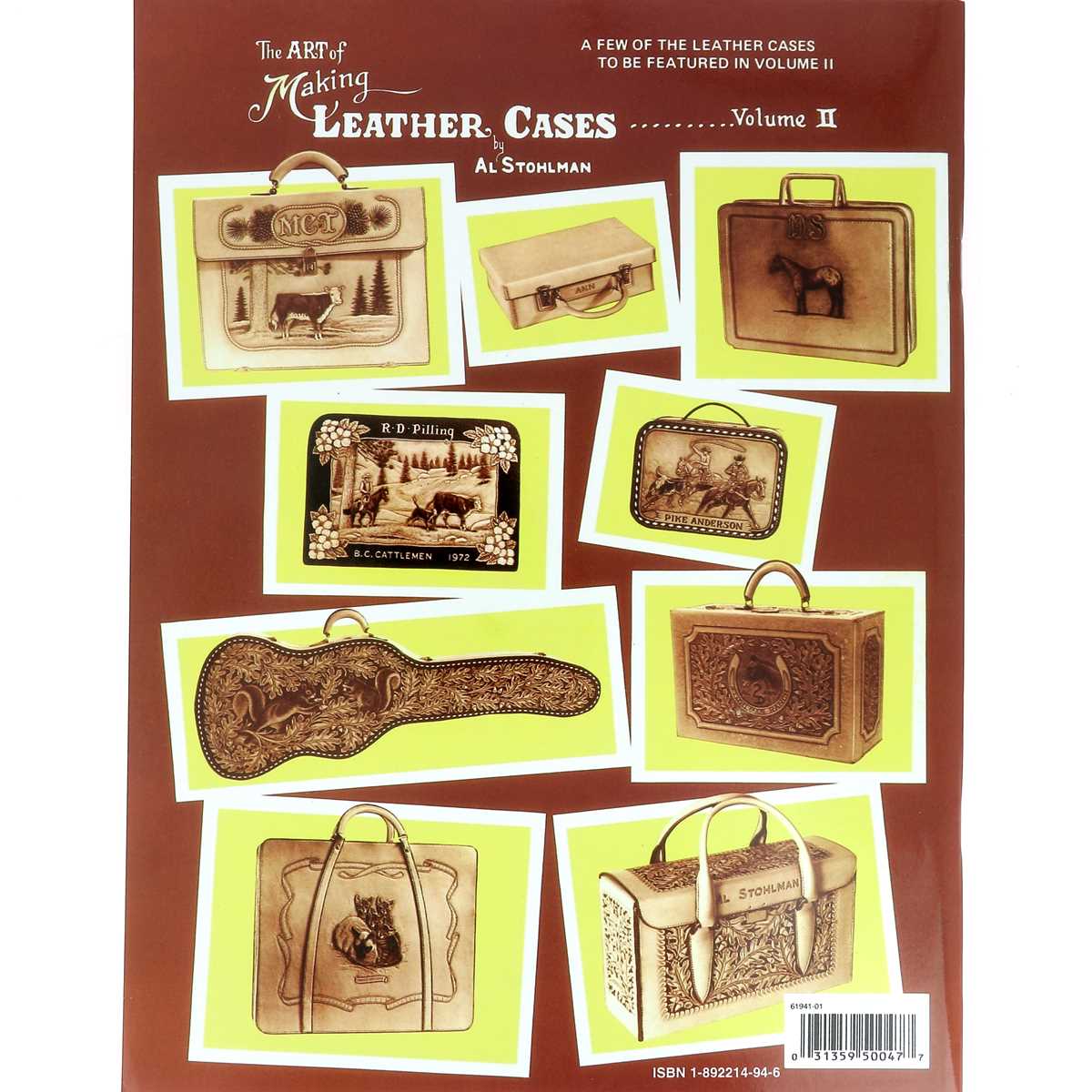 Livre "THE ART OF MAKING LEATHER CASES" - L'art de créer des étuis en cuir - Volume 1 - Image 5