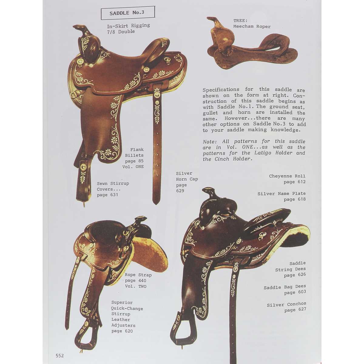 Livre "The Stohlman Encyclopedia of Saddle Making" - L'Encyclopédie de la Fabrication des Selles - Image 3