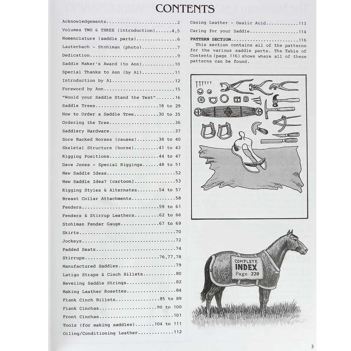 Livre "The Stohlman Encyclopedia of Saddle Making" - L'Encyclopédie de la Fabrication des Selles - Image 4