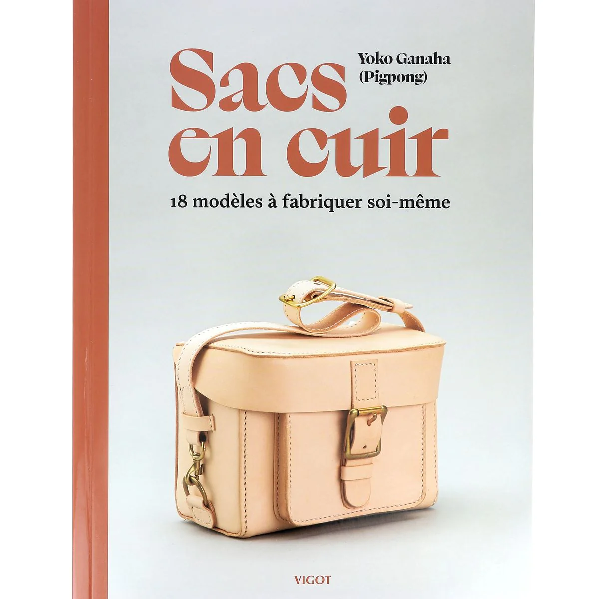 Livre "Sacs en cuir - 18 modèles à fabriquer soi-même" - Yoko Ganaha