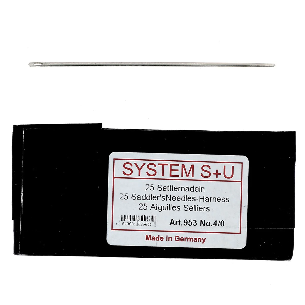 Lot de 25 aiguilles sellier - Bout Rond - System S+U - Image 7