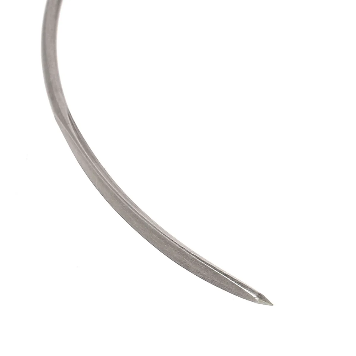 Lot de 4 aiguilles courbes pour coudre le cuir pointe TRIANGLE - K4 - Image 2