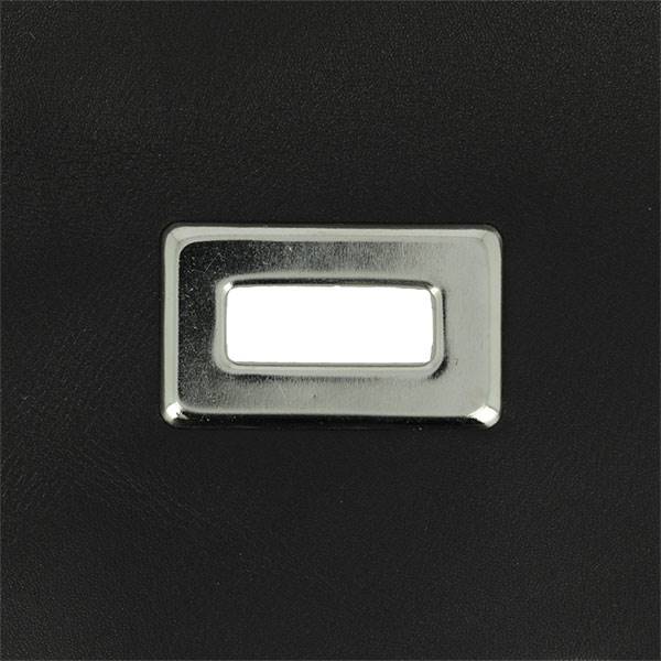Lot d'oeillets à griffes rectangles - 22x9mm