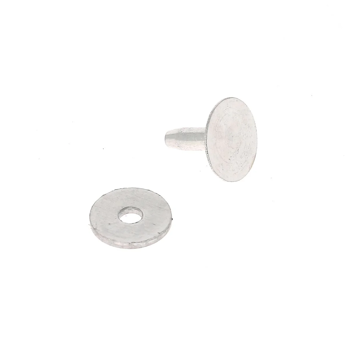 Lot de 50 rivets en ALUMINIUM avec rondelles à mater T28