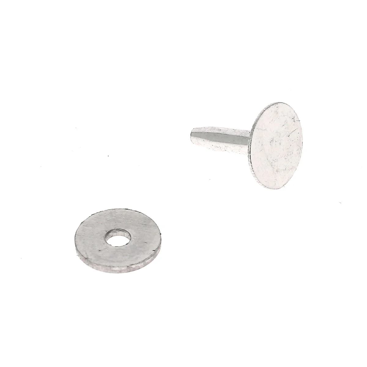 Lot de 50 rivets en ALUMINIUM avec rondelles à mater T28 - Image 2