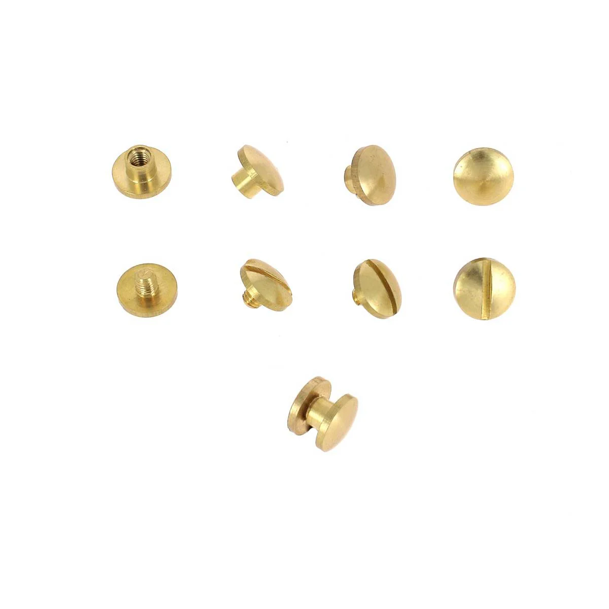 Lot de vis chicago BOMBÉES - Diamètre 8mm - Entraxe 3mm - Image 4