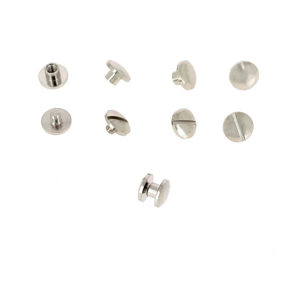 Lot de vis chicago BOMBÉES - Diamètre 8mm - Entraxe 3mm - Image 6