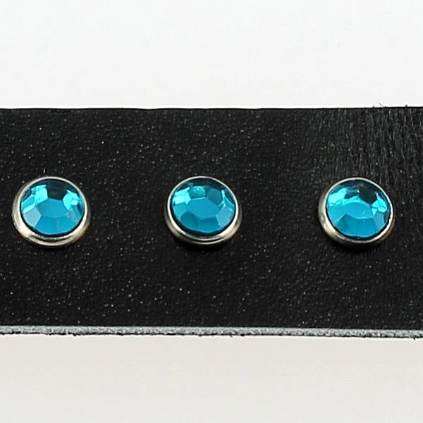 Lot de rivets strass - BLEU TURQUOISE - Image 2