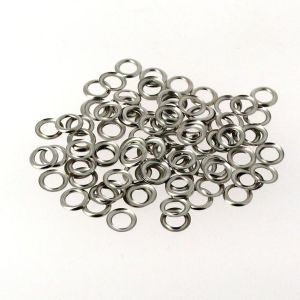 Lot de 100 rondelles pour oeillets à rouler - Diamètre 4mm - Image 2