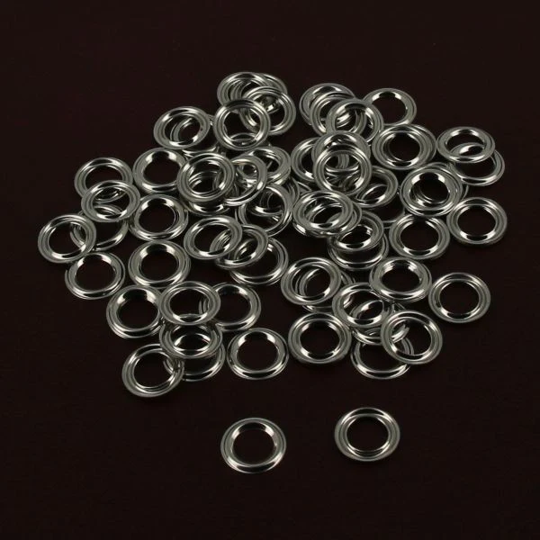 Lot de 100 rondelles pour oeillets à rouler - Diamètre 6mm - Image 4
