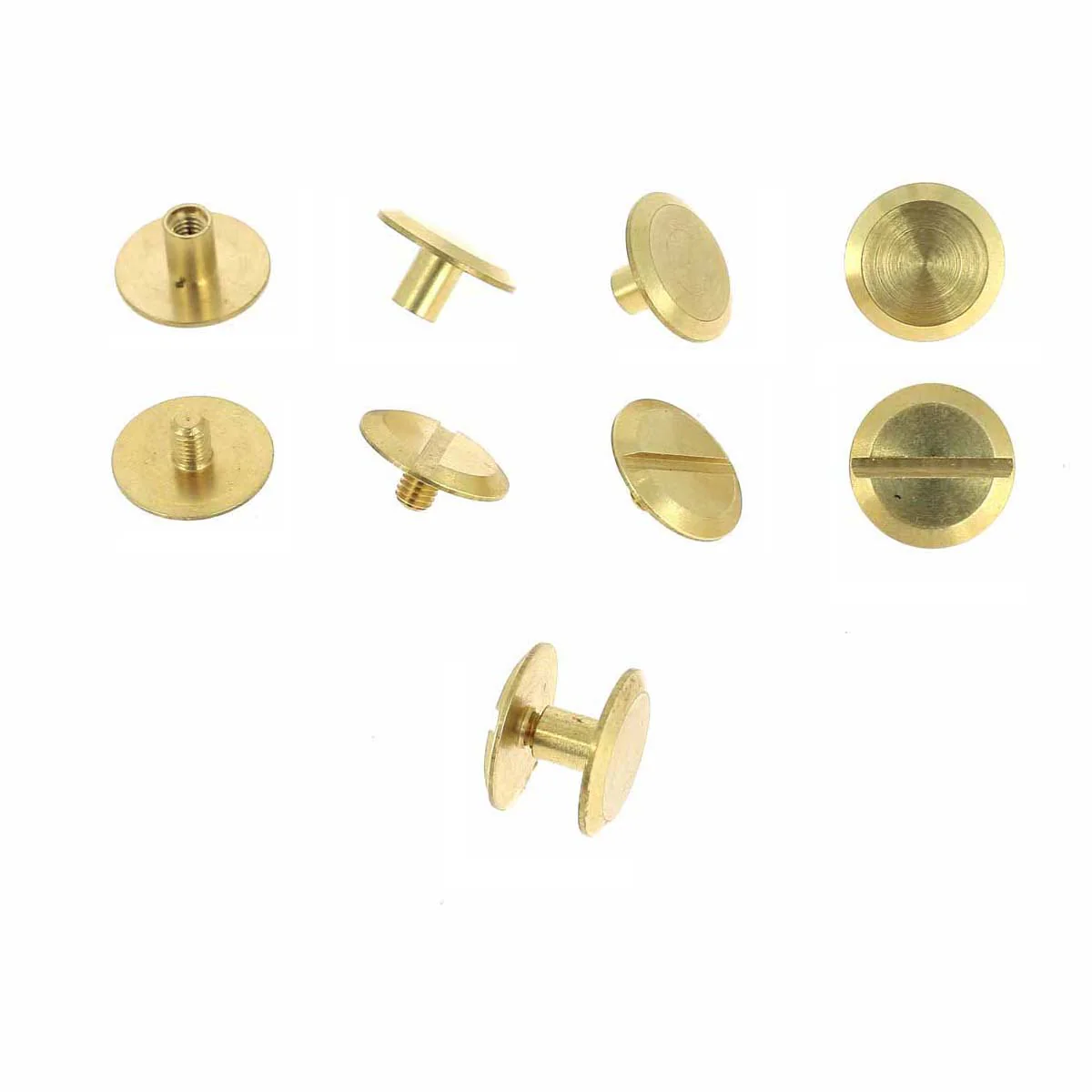 Lot de vis chicago - Diamètre 12mm - Entraxe 6mm