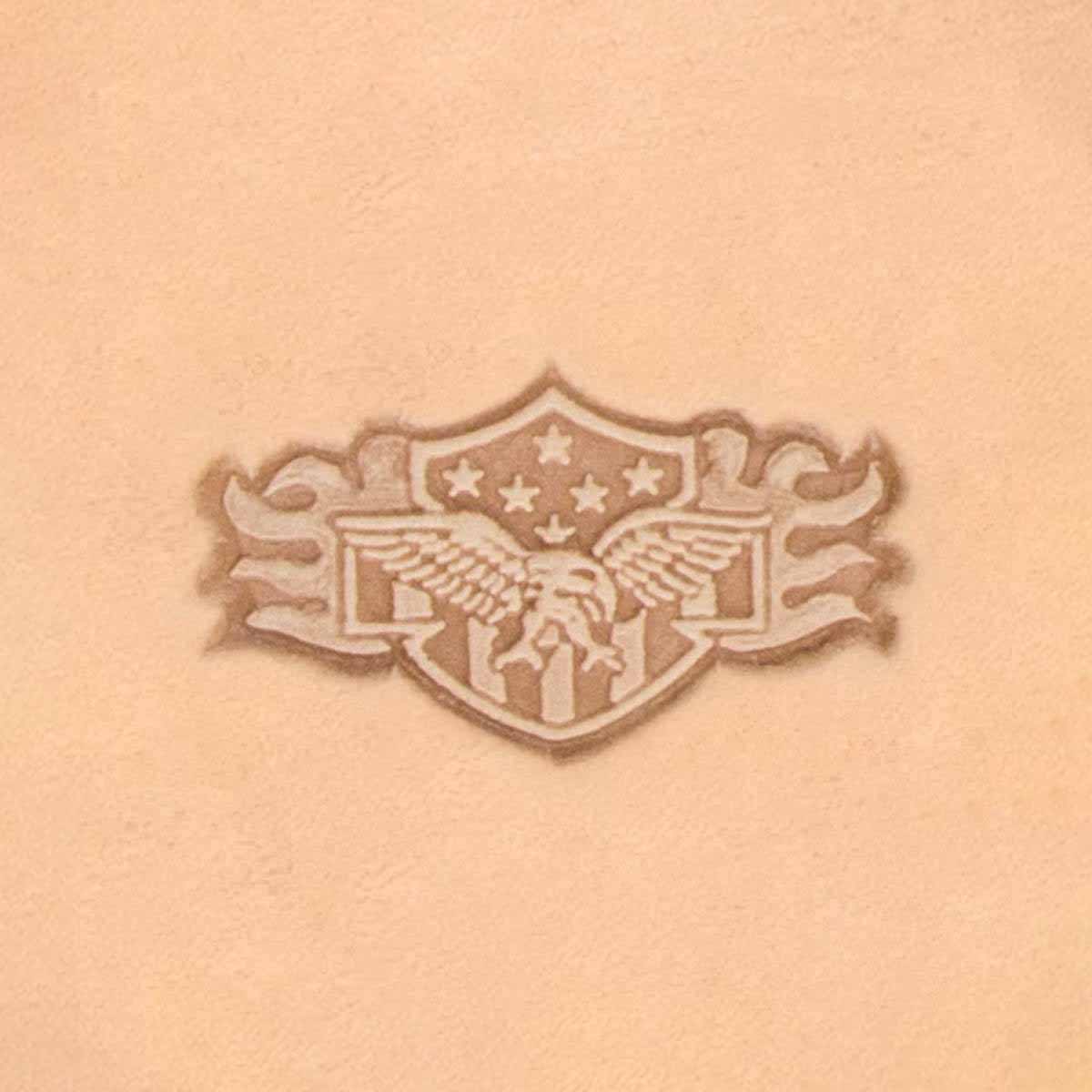 Matoir 3D - Blason avec aigle - 8557