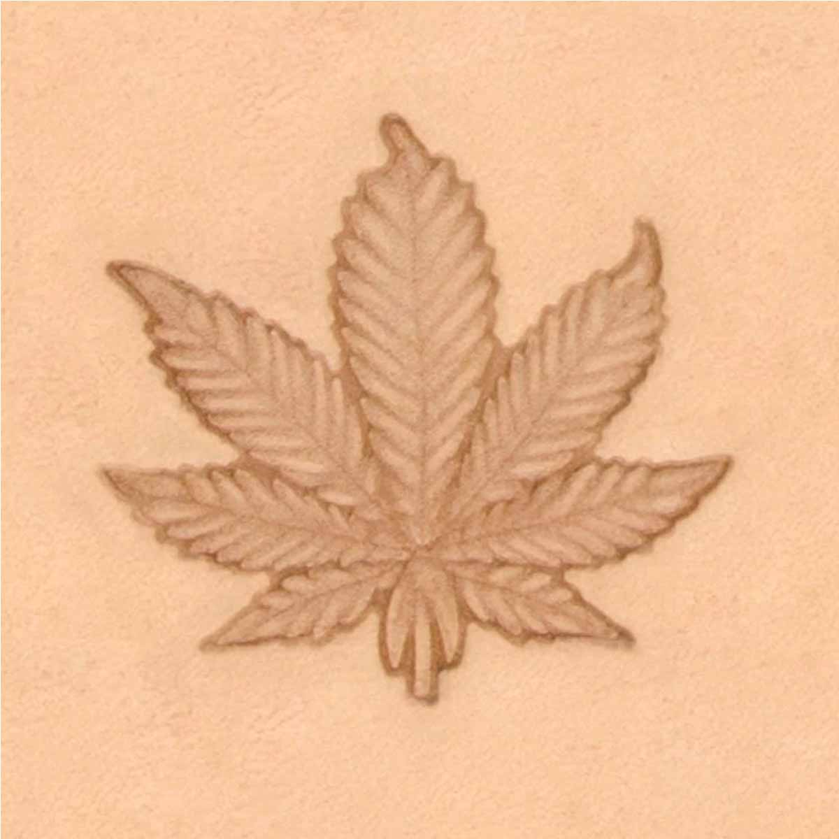 Matoir 3D - Feuille de chanvre - 8619