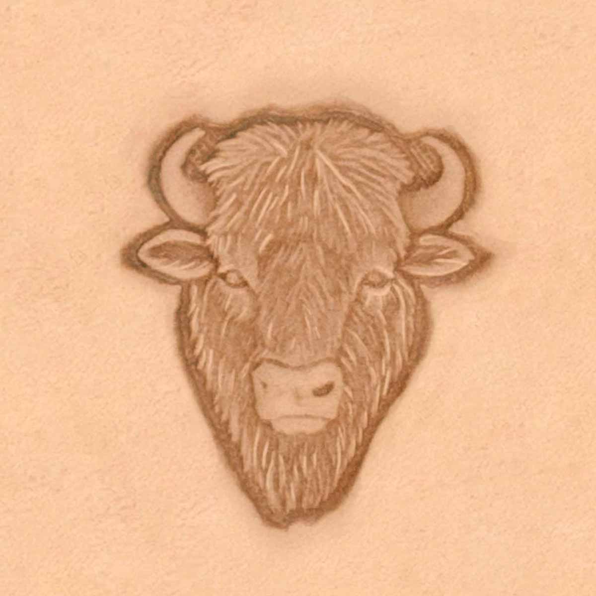 Matoir 3D - Tête de buffle - 88458