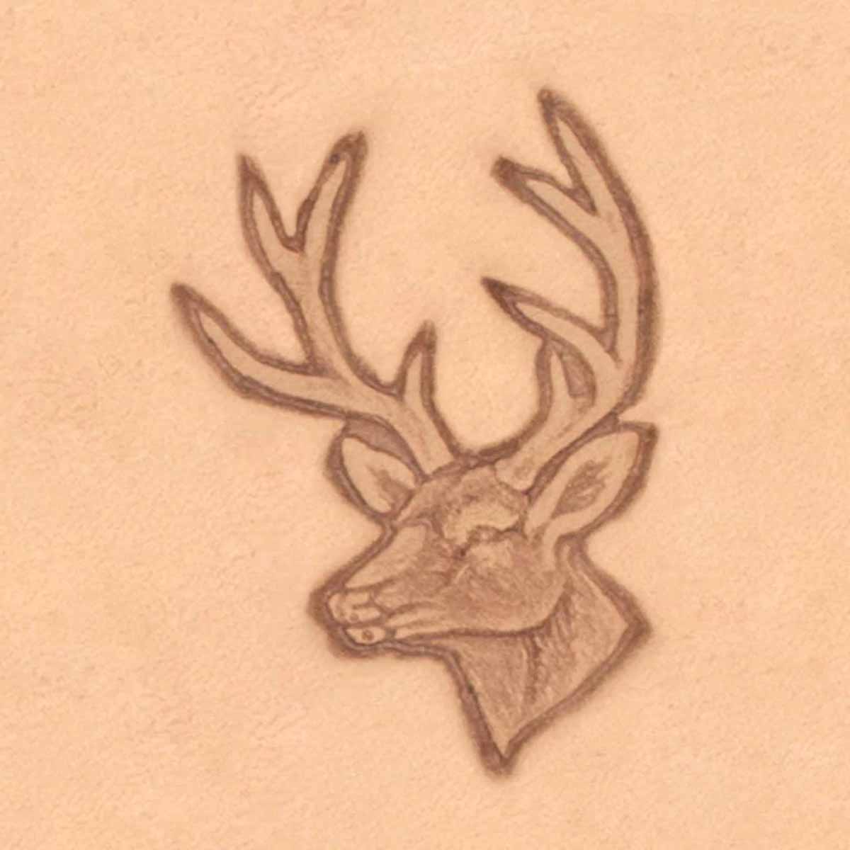 Matoir 3D - Tête de cerf de Virginie - 88437