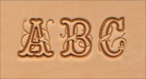 Jeu de 26 lettres de l'alphabet - Écriture script - 1,91 cm - 8139-00 - Image 3