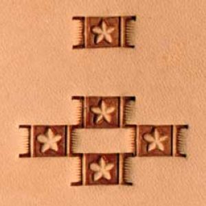Matoir sur manche TANDY LEATHER - Basketweave blé étoile 11,5 mm - 6596 - X596 - Image 3