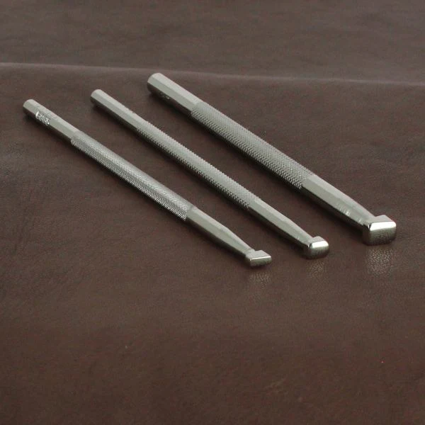 Lot de 3 matoirs Ivan - Bevelers lisse pour repoussage - 6197/6203/6935