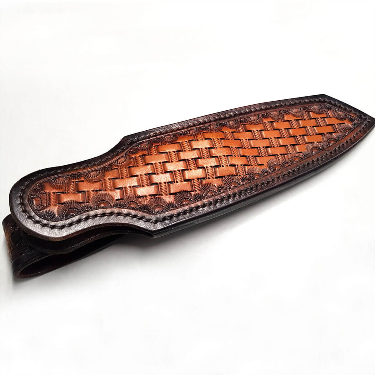 Matoir sur manche OKA - Basketweave fagot biais - Image 6