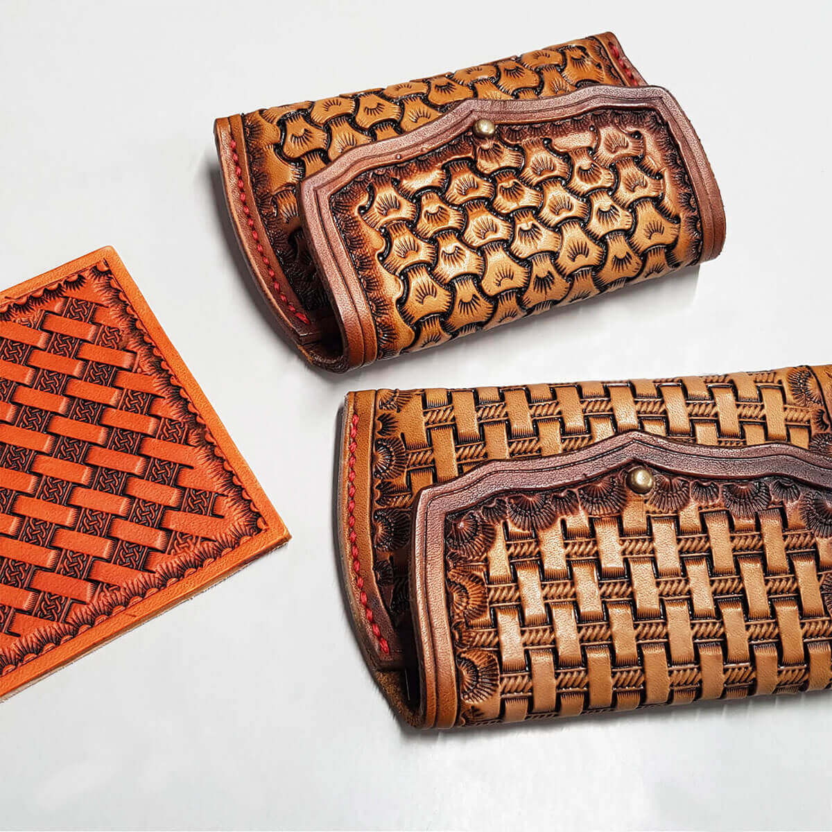 Matoir sur manche TANDY LEATHER - Basketweave - Image 3