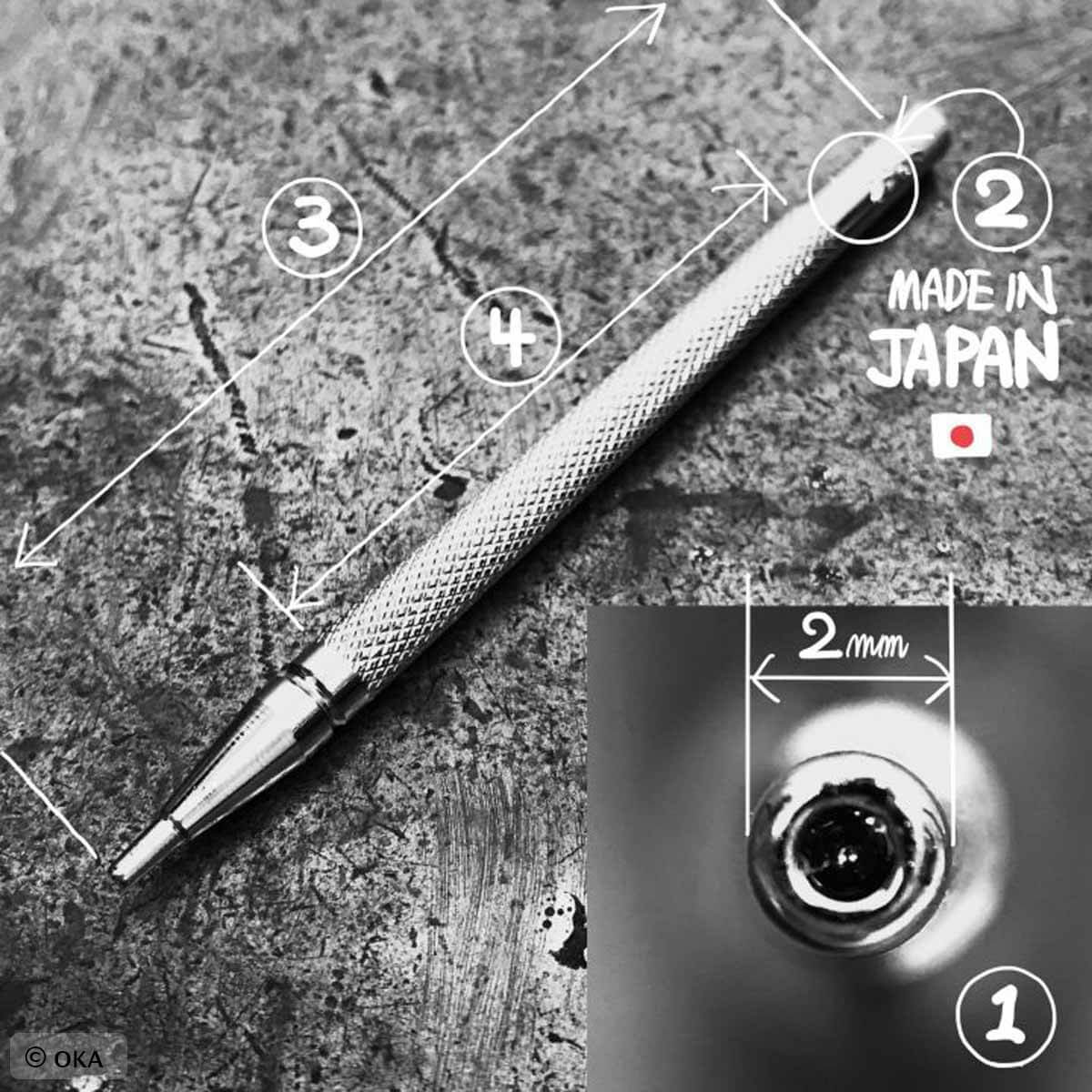 Matoir sur manche OKA - Seeder graine ronde 2mm - S932 - Image 3