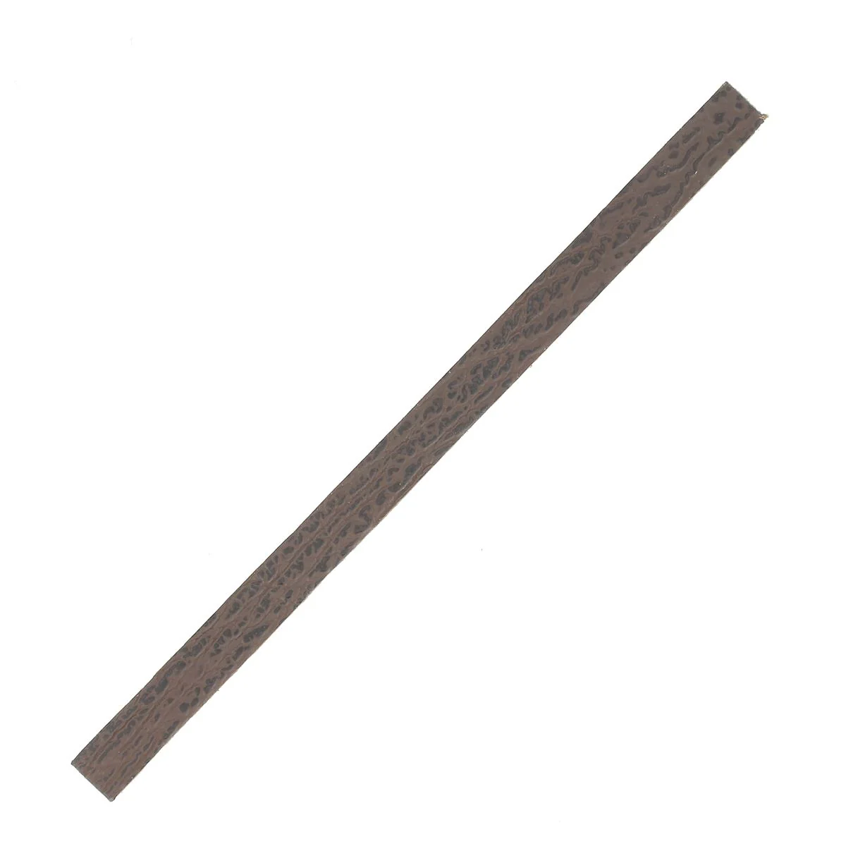 Morceau de cuir de requin autocollant MARRON FONCÉ pour manchette