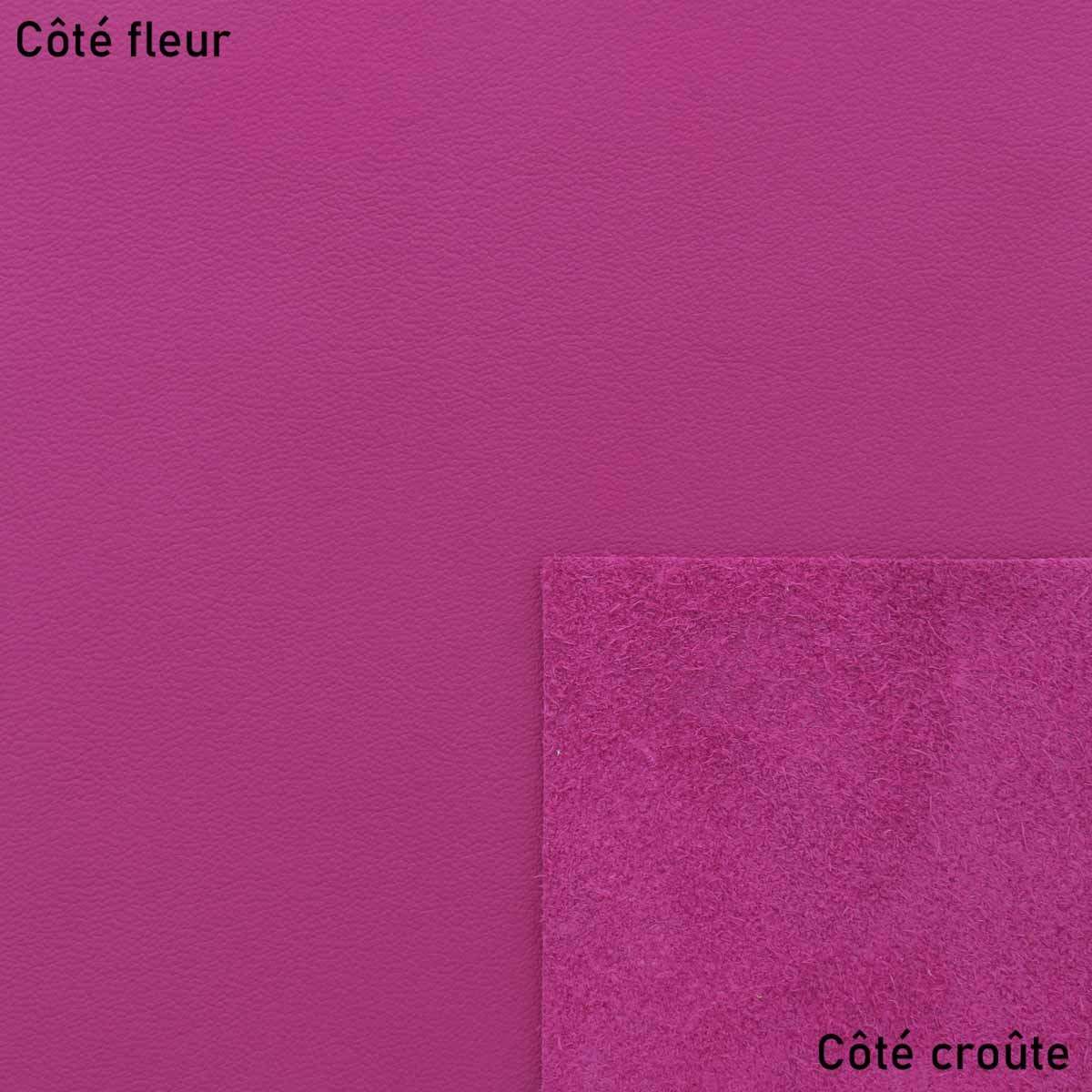 Morceau de cuir SWEET 2 - ROSE FUCHSIA - Image 3