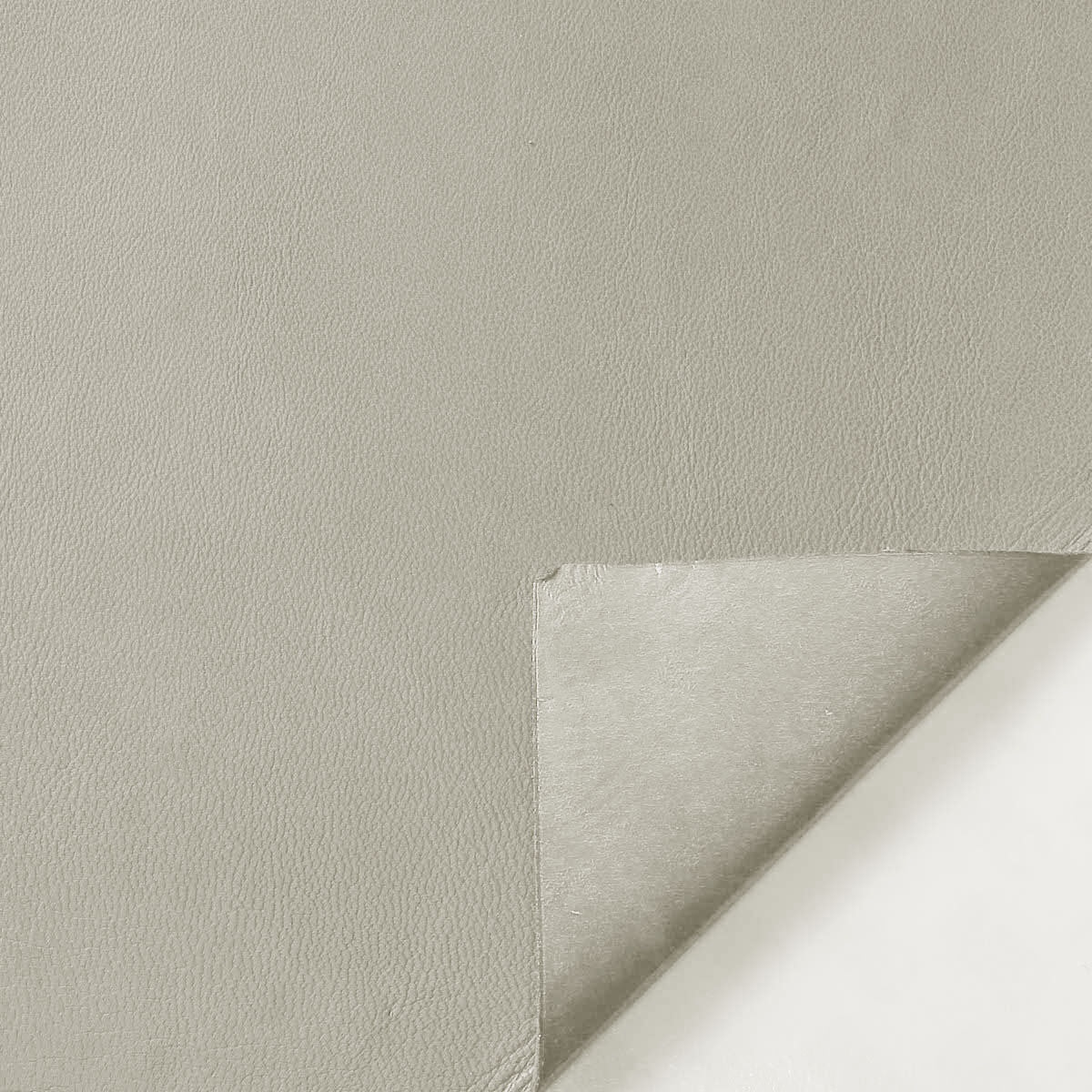 Morceau de cuir de veau lisse AUTOCOLLANT - GRIS CLAIR K43 - Image 2
