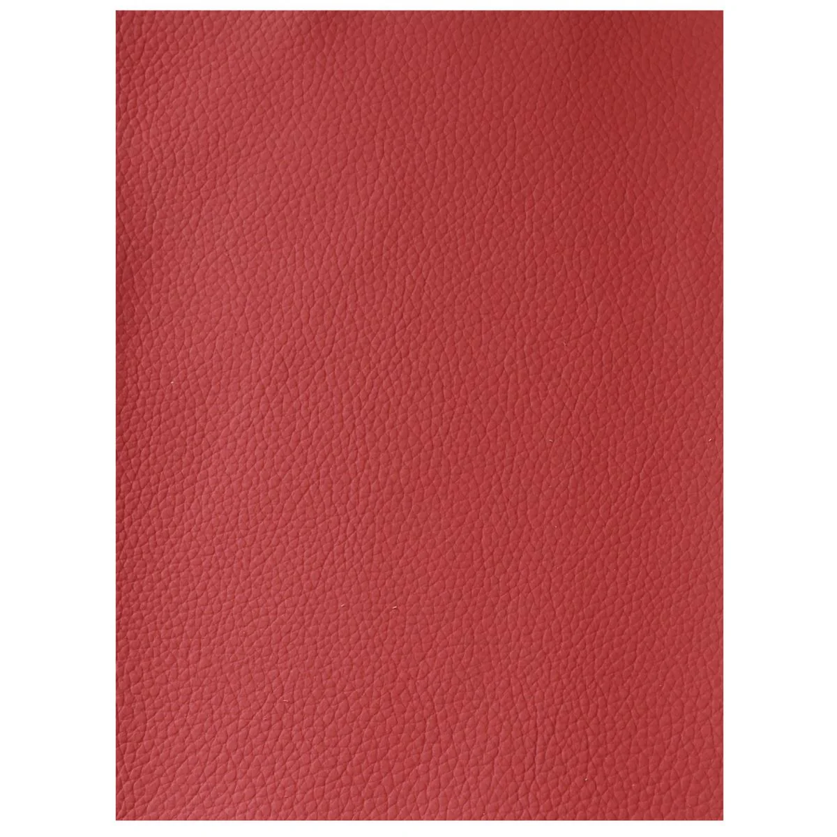 Morceau de cuir automobile grainé - ROUGE - Image 3