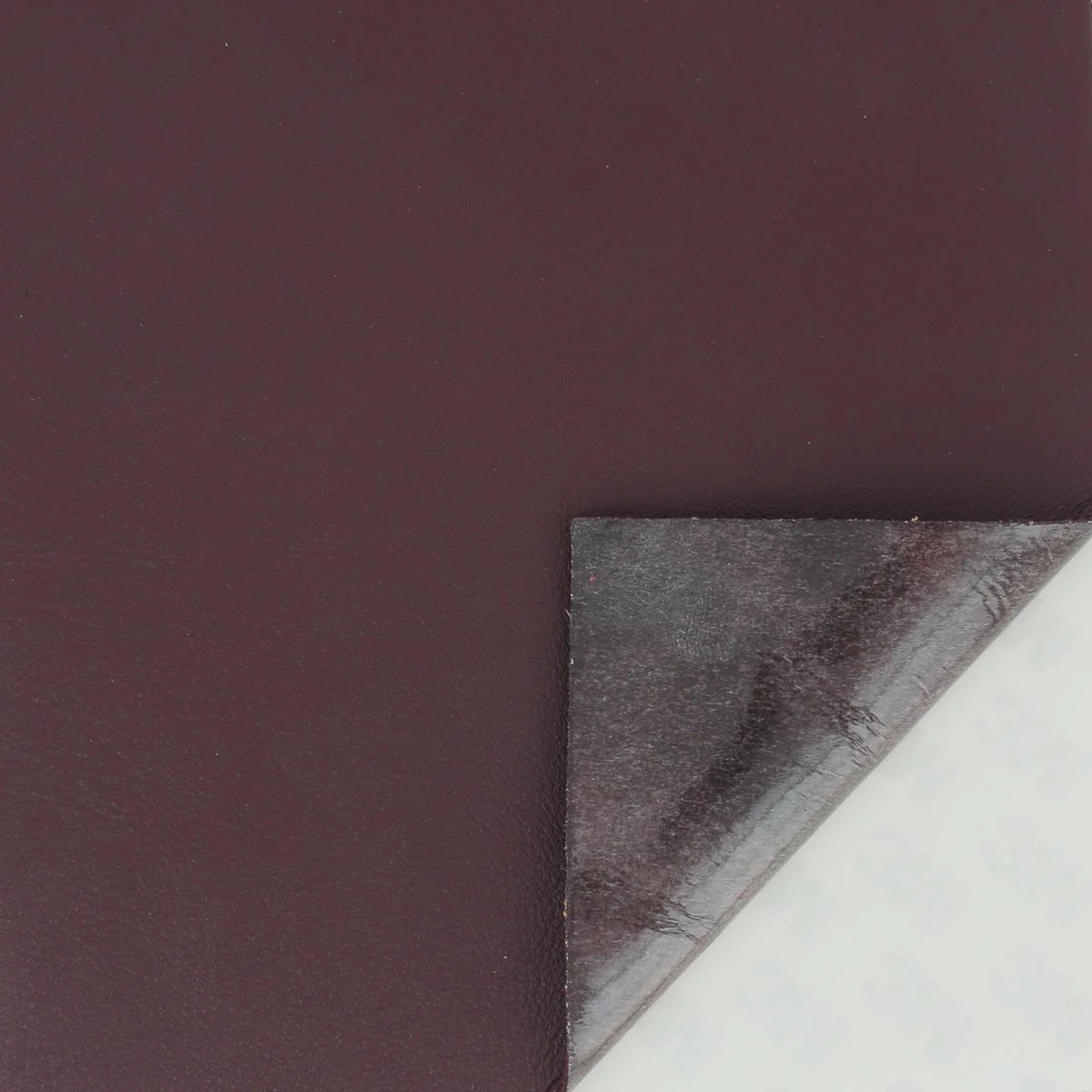 Morceau de cuir d'agneau AUTOCOLLANT - PRUNE J85 - Image 2