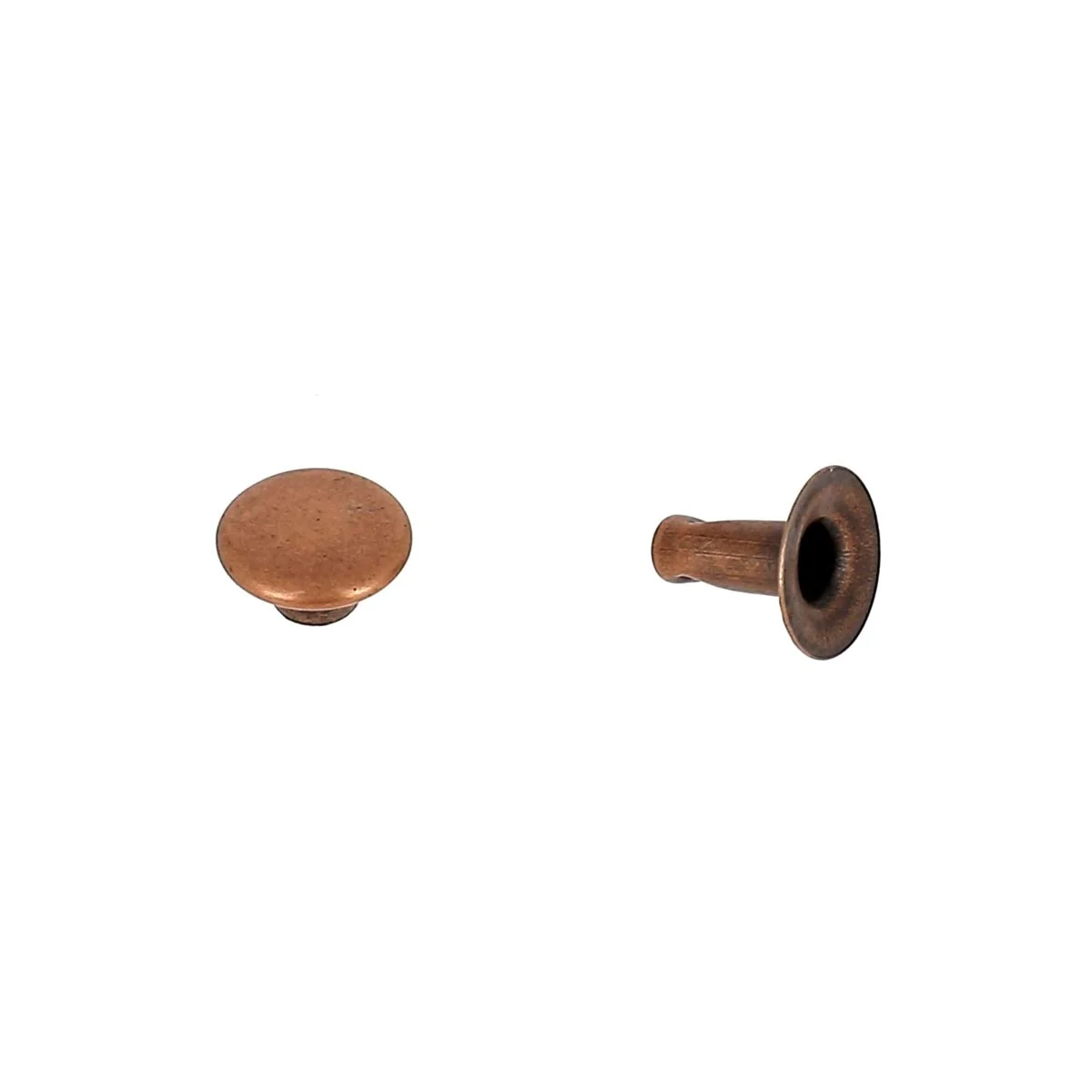 Lot de 100 moyens rivets en acier (T3)