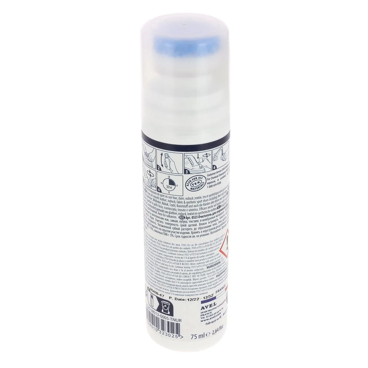 Nettoyant pour chaussures Sneaker Cleaner - 75ml - Saphir - Image 3