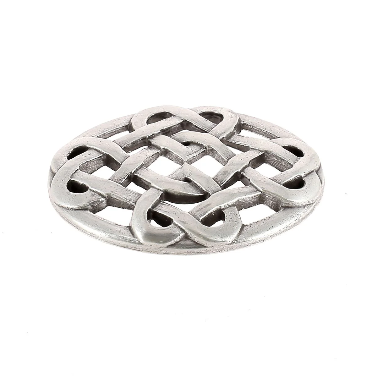 Ornement à visser ODA - 24x35mm - ARGENT VIEILLI - Image 3