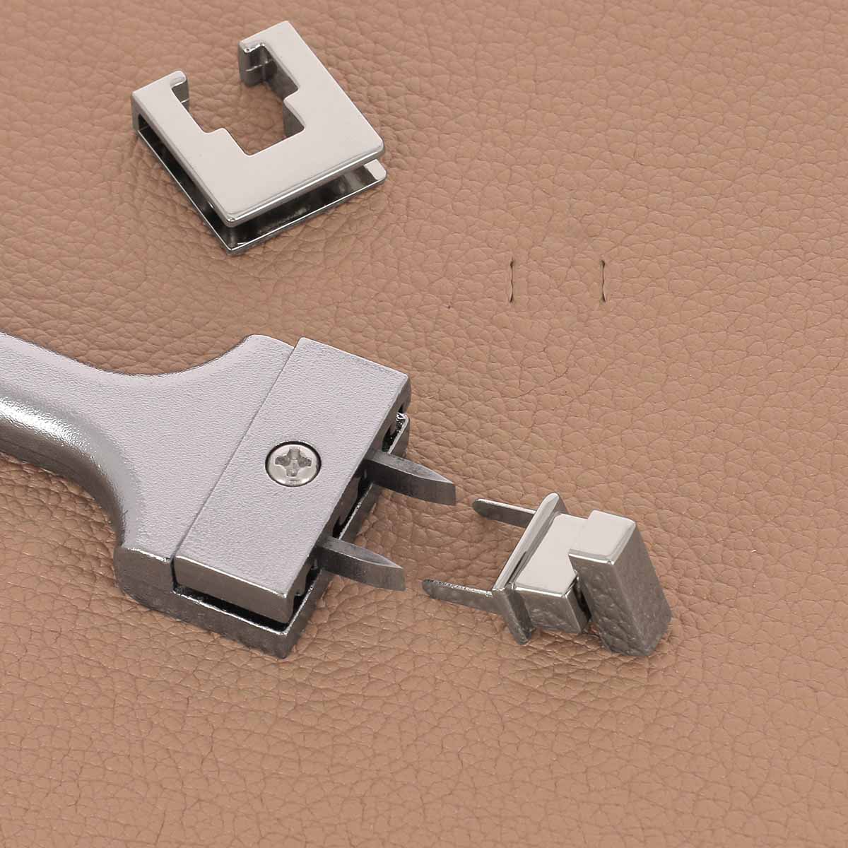 Outil de pose pour fermoirs à griffes, TOP, TUCK - Largeur ajustable - Deco Cuir - Image 2