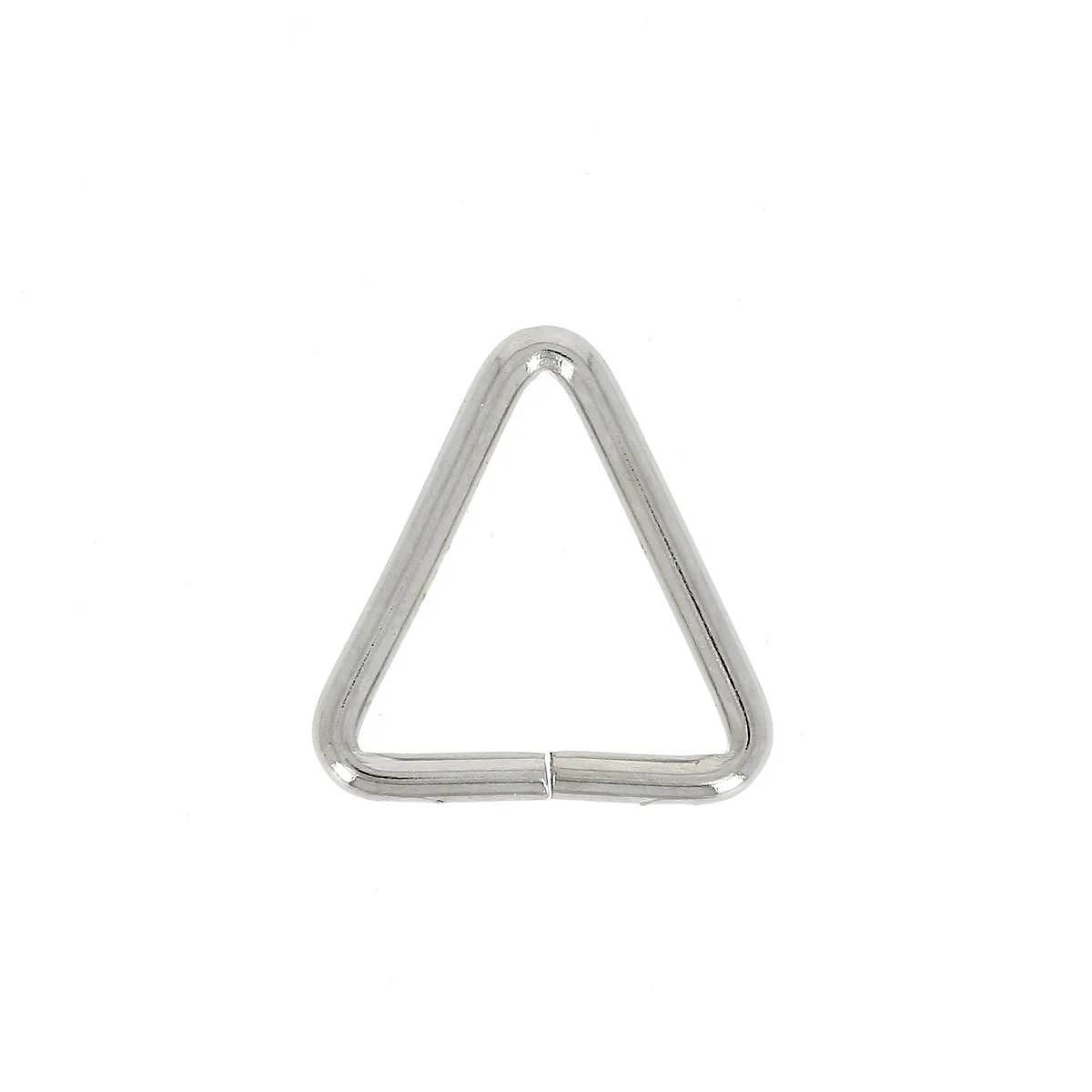 Passant triangle non soudé en acier - NICKELÉ - Image 4
