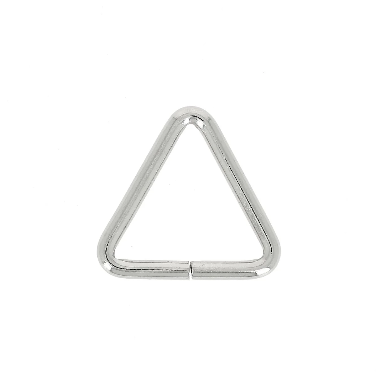 Passant triangle non soudé en acier - NICKELÉ - Image 5