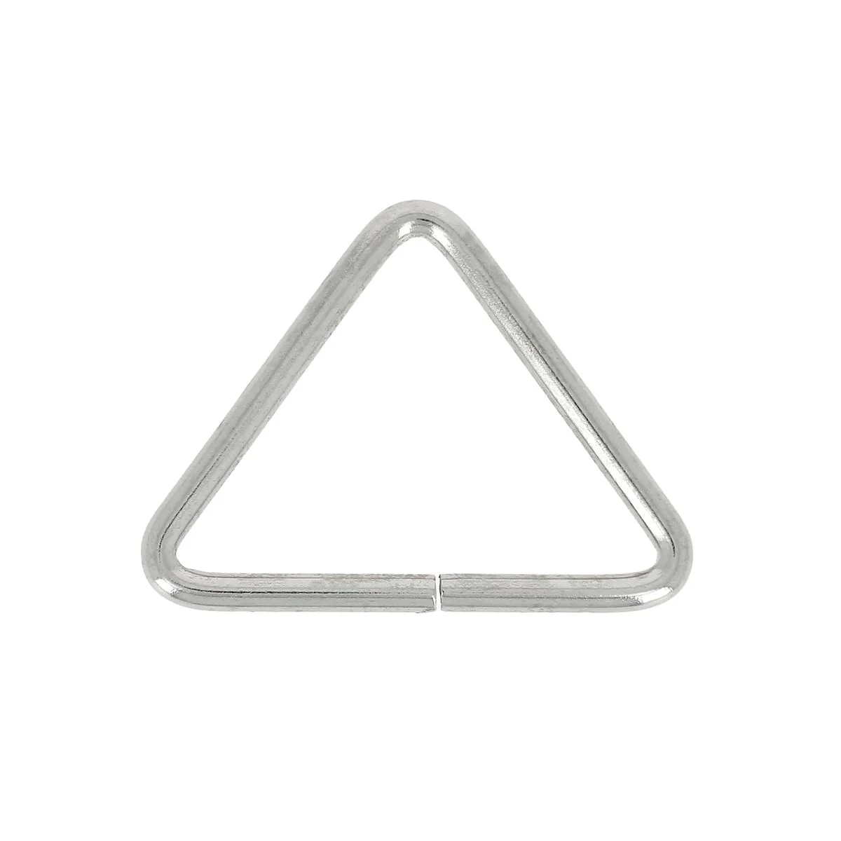 Passant triangle non soudé en acier - NICKELÉ - Image 7