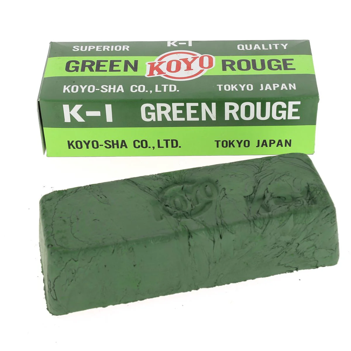Pâte à polir professionnelle Koyo green rouge K-1 - Image 2